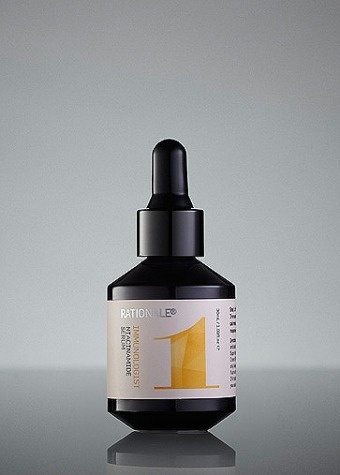 Immunologist Niacinamide Serum | Rationale Skin Care #bottle #packaging #fractal #pompadour #cosmetics #rationale #type #colour