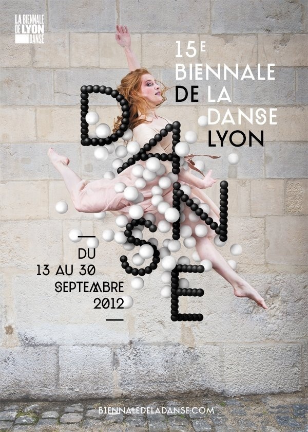 Biennale de la danse de Lyon #design #graphic #poster #typography