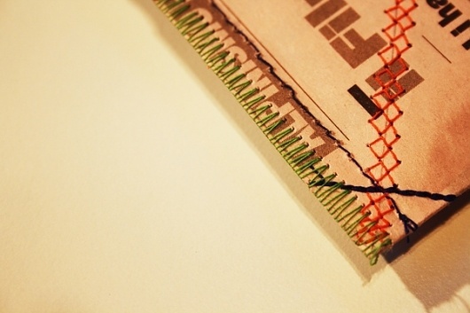 Flagbag on the Behance Network #stitching #packaging #reuse #newspaper #recycling #sew #stitch #package #flagbag