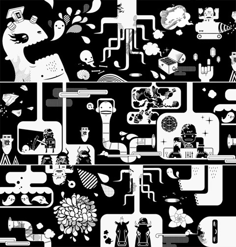 Driv Graphic Design « GraphicDrugs / Everyone has a need for inspiration… #illustration