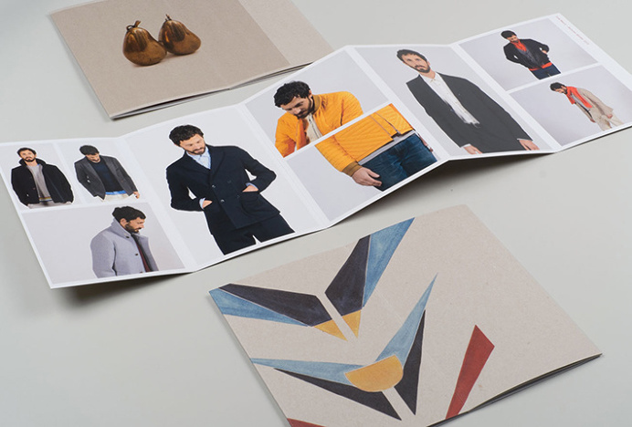 Folk Clothing by IYA Studio #print #brochure