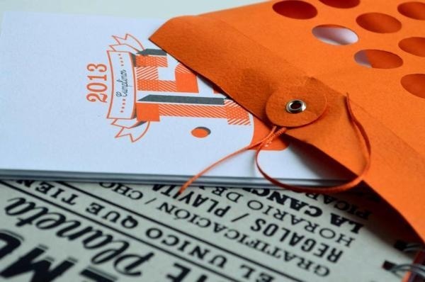 ILUSTRA Notebook 2013 #print #design #ecofriendly #notebook #peru #typography