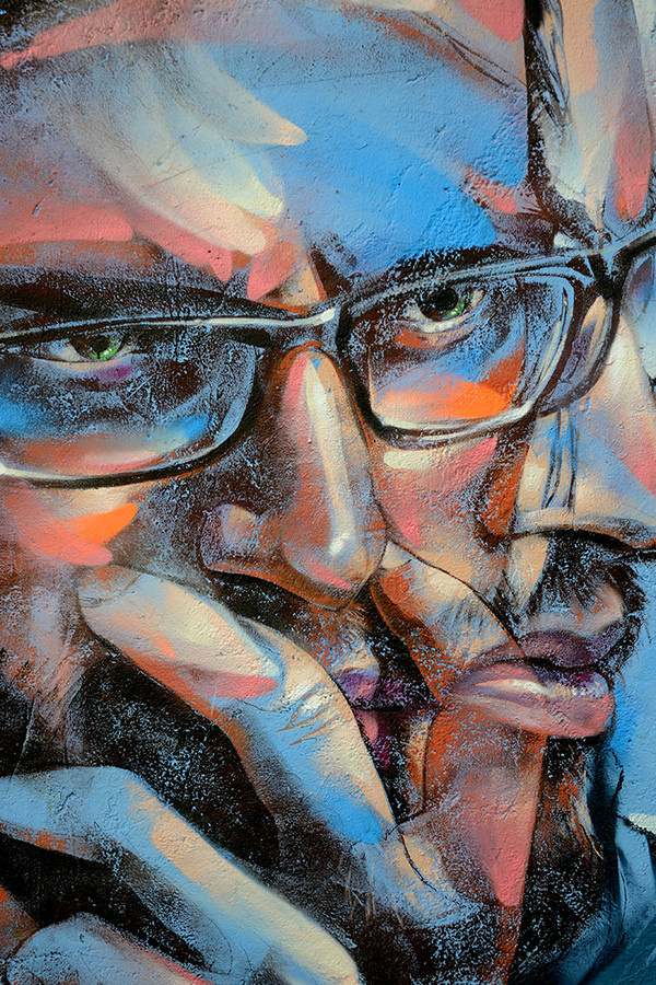 CJWHO ™ (Street Portraits by Rems182 Rems182,'TD',...) #mural #design #illustration #portrait #art #street
