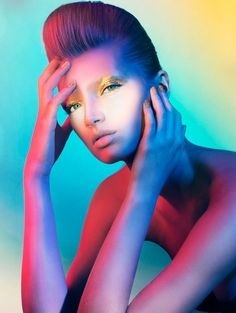 Neon Fashion Photography