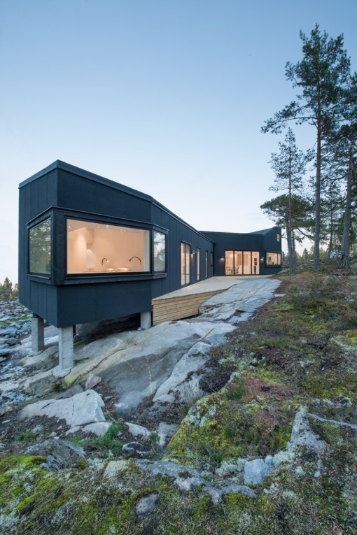 Architectural Photography by Jason Strong #sweden #cabin #home #landscape #photography #architecture #nature #modernism #trees #beauty