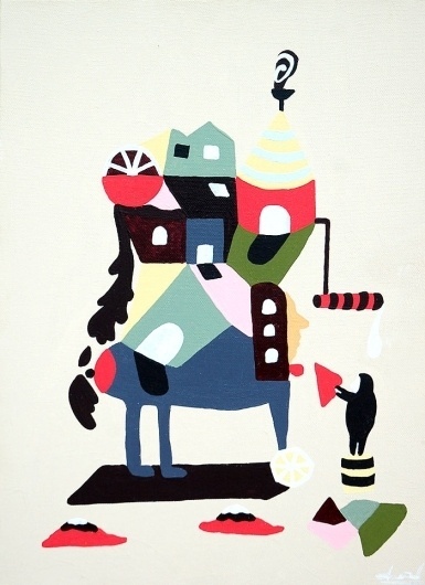 New Blood online gallery, UK. : pailin thawornwijit #illustration #colors #painting #art #drawing