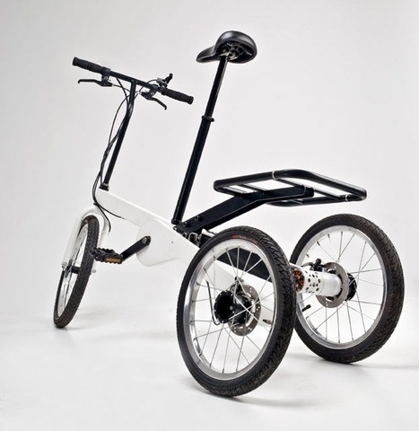 Vienna Bike by Valentin Vodev #electric #modern #transport #tricycle #minimal #bike