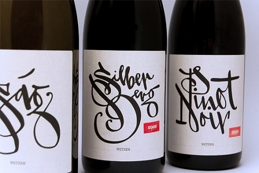 WETZER | nlmdzgn.com #wine #typography