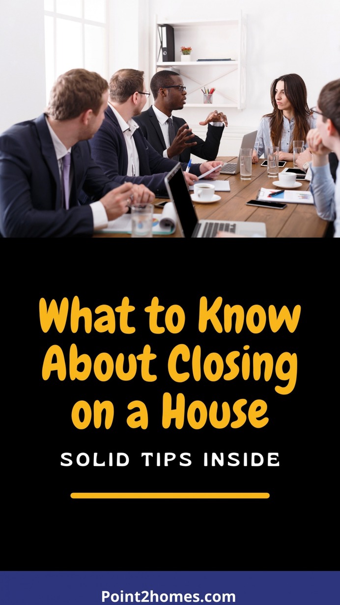 The Process of Getting to a House Closing Infographic