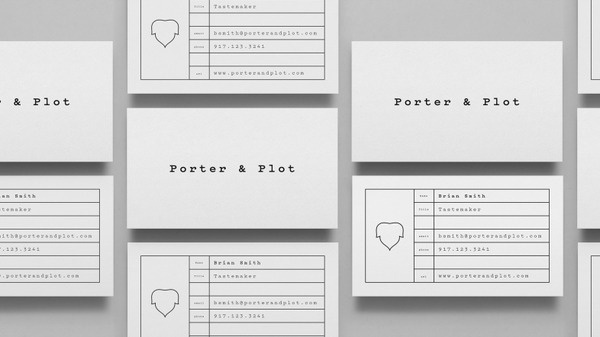 Porter & Plot | DIA #stationery