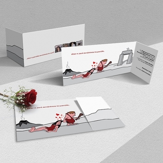 M & Z Wedding invitation #magoulas #invitation #print #vasilis #wedding #vamadesign