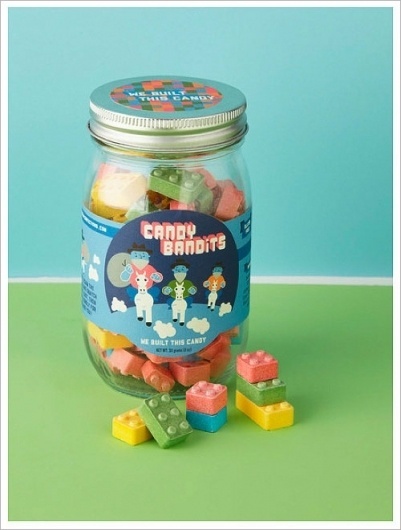 GeorgeMcCalman_candybandits_06.jpg 500×660 pixels #packaging #candy #jar #food
