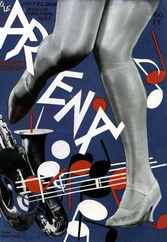 musicbabes: " John Heartfield - Die Arena, 1927. "