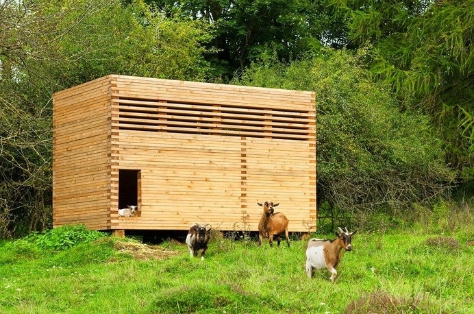 Goat Barn in Bavaria by Kühnlein Architektur #ideas #architecture