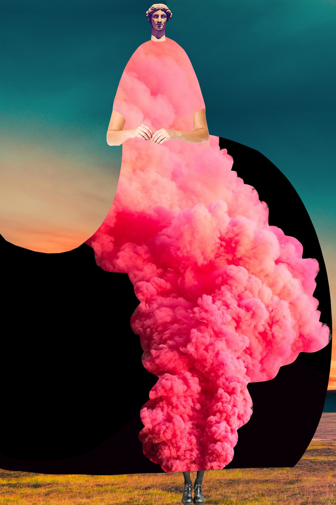 johanna goodman imaginary beings collage