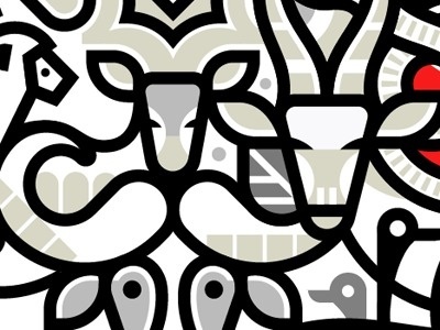 Dribbble - South Afrikan Wildlife by sodavekt #dribbble #wildlife #sodavekt #south #afrikan