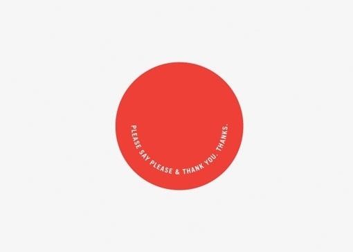 design work life » cataloging inspiration daily #typography #minimal #circle #manners