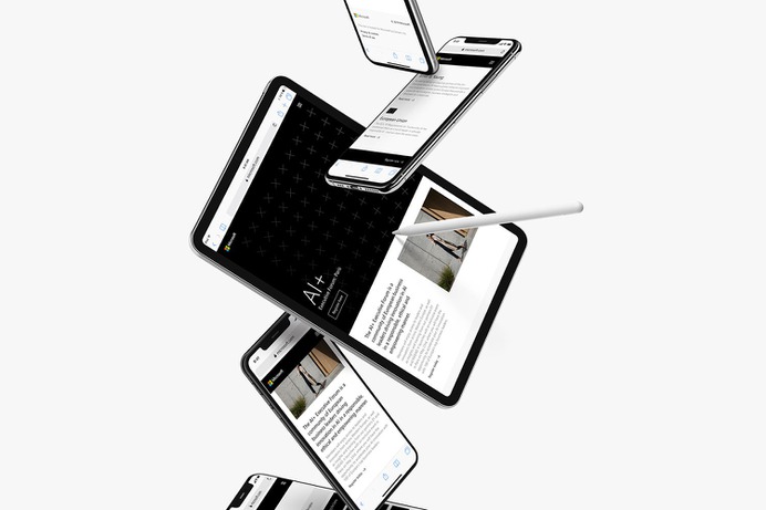 Microsoft AI+ - Mindsparkle Mag Samuel Oakes designed Microsoft AI+ Executive Forum – an exclusive community of European businesses and leaders driving transformation and innovation in AI #logo #packaging #identity #branding #design #color #photography #graphic #design #gallery #blog #project #mindsparkle #mag #beautiful #portfolio #designer