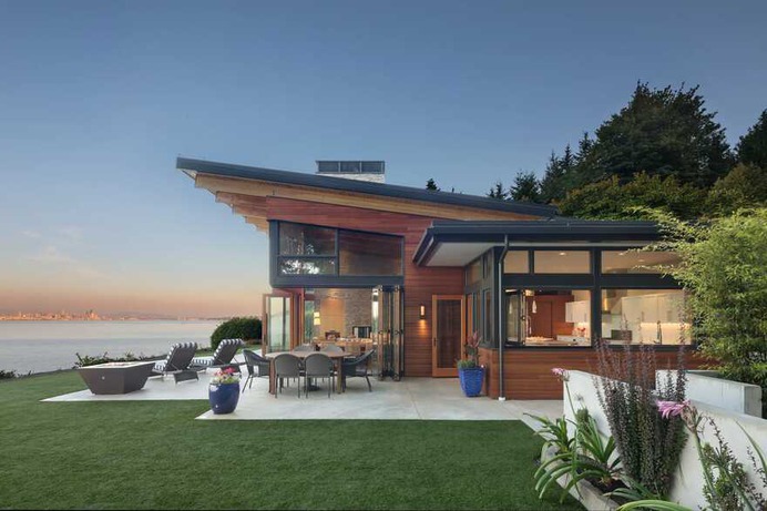 Seaview Escape House, Bainbridge Island Coates Design Architects