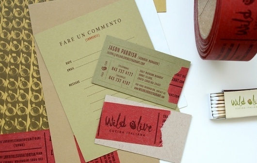 Wild Olive « Stitch Design Co. #letterhead #design