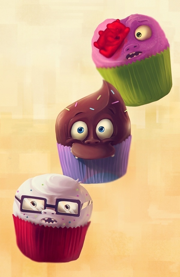http://www.oscarmar.com/index.php?/work/illustration/ #cupcakes #oscar #mar