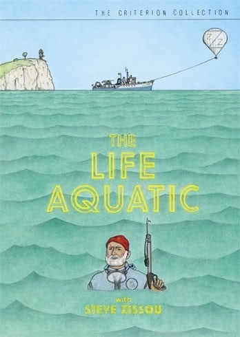 moved, permanently, to whiteveins.blogspot.com: wes anderson's criterion collection cover artworks. #wes #anderson #chase #eric #criterion #aquatic #life