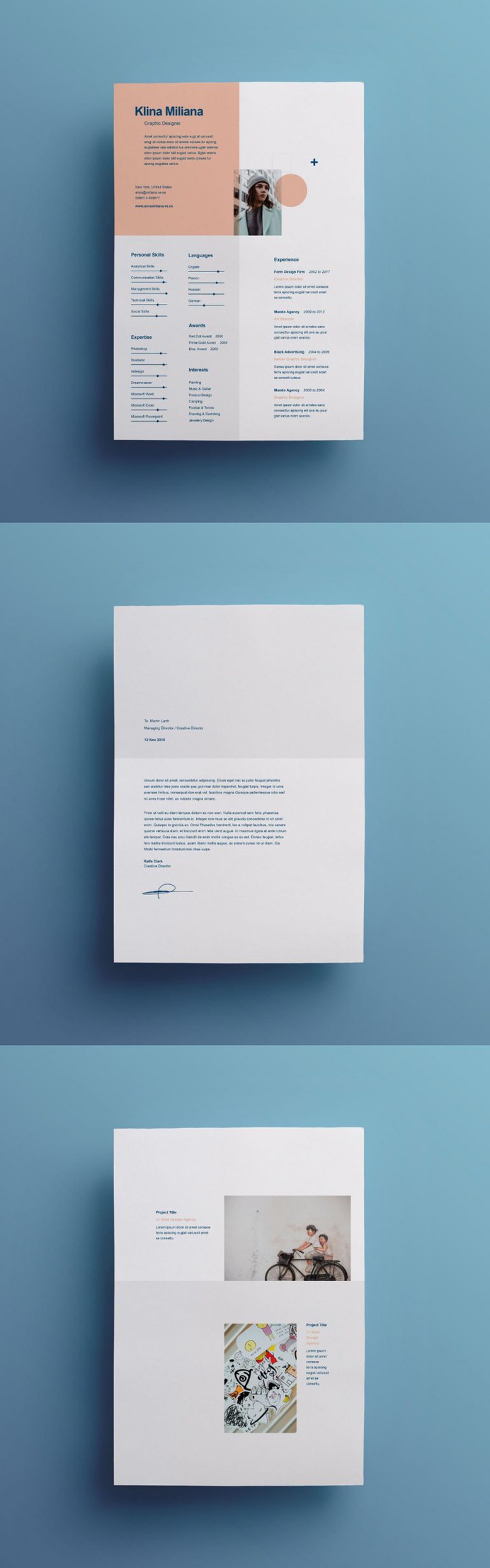 Split Free Minimal Resume Template