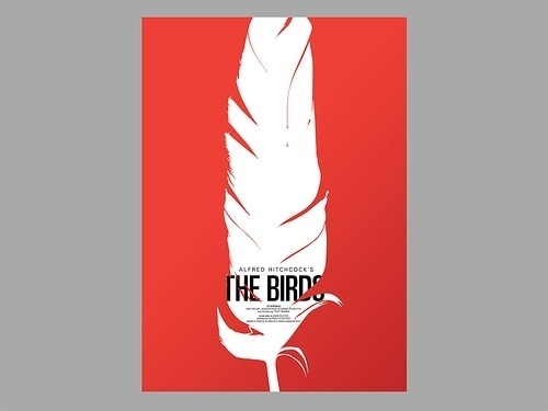 Toutes les tailles | Giclee Print_The Birds 1 | Flickr : partage de photos ! #red #print #design #graphic #keepsmesane #illustration #poster