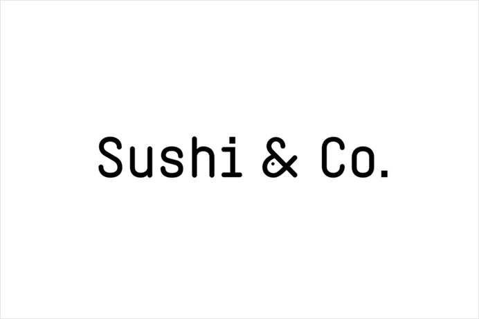 Clever Creative & Minimal Logo Designs – Sushi & Co by Bond