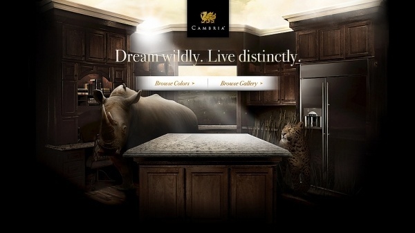 Cambria: Every Dream Leads You Somewhere | space150 work – space150.com #interior #wild #photo #design #kitchen #animal