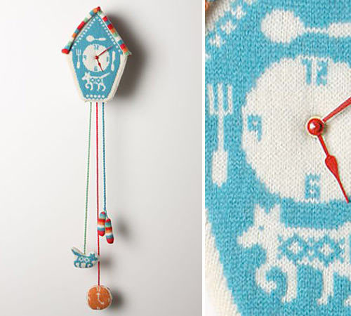 clock #clock #toy #knit