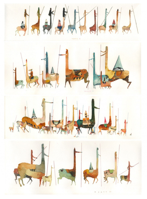 Rob Sato | PICDIT #design #illustration #painting #art #drawing