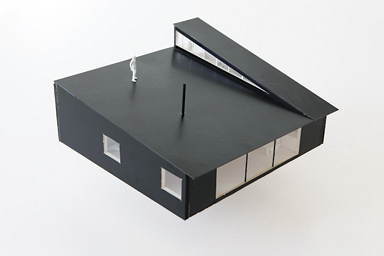Lakeside House / NOW for Architecture and Urbanism #architecture #wood #white #black #houses #models