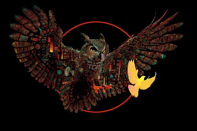 Image of Blade Runner Owl - foil
