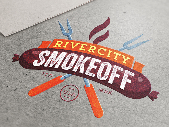 Let's Battle! #logo design #bbq #battle
