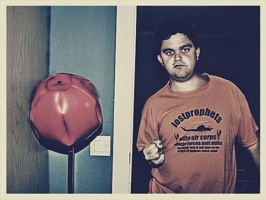 Fotos del muro #red #print #orange #photography #vintage #blue #room