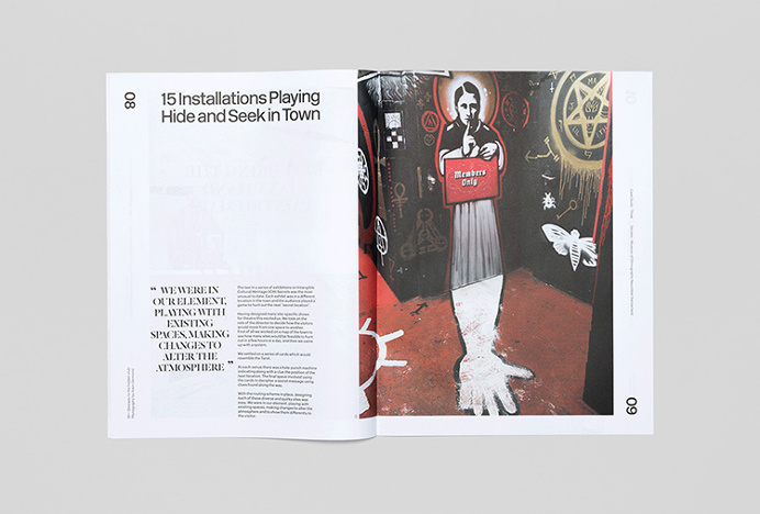 Trace Magazine by Socio Design and Mash Creative #graphic design #magazine #editorial