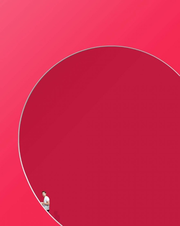 Creative Minimalist and Colorful Photography by Jan Baumgartner
