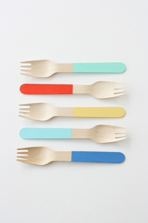 Dipped. #utensil #design #wood #product #forks #dipped