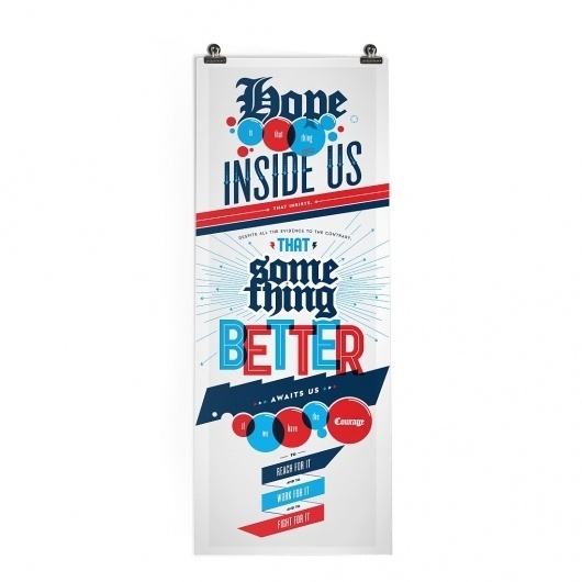 ofa0974_type_poster_hope.jpg (1100×1100) #silkscreen #poster #obama