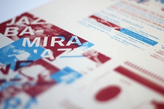 JAZZBA - Festival de Jazz on the Behance Network #flyer #afiche #jazzba #festival