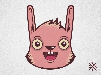 Dribbble - Happy Bunny! by Artcore Illustrations #artcore #illustration #bunny