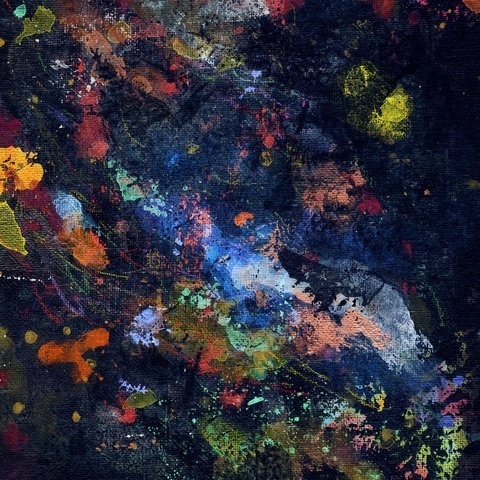 Oh Love | Music | The Ghostly Store #cover #paint #design #cd