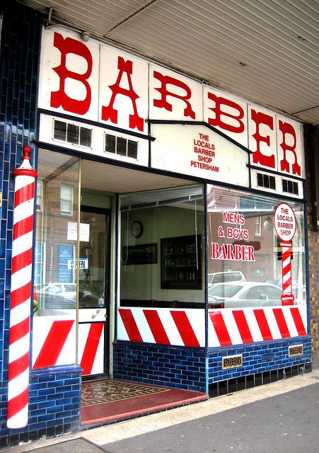 Haircuts Barber shop, Petersham. Photo: Gabriel Zeng