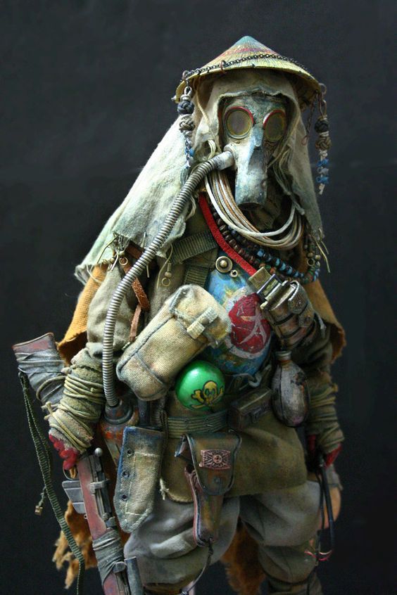 Bhead 1/6 custom post-apocalyptic figure...