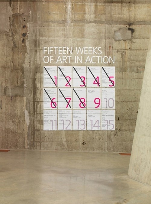 The Tanks wayfinding & signage | Cartlidge Levene #interactive #posters #museum