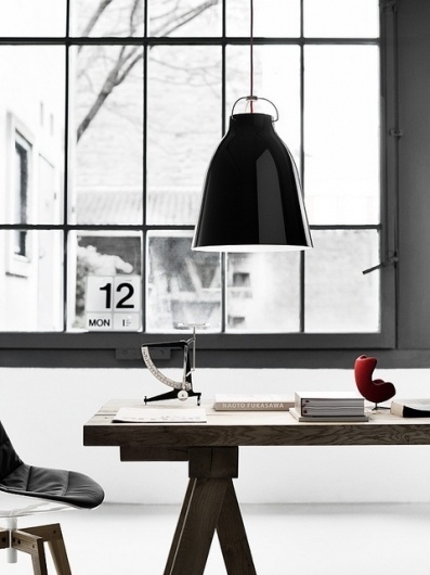 Koolandkreativ: Caravaggio light by Cecilie Manz #interior #light #desk