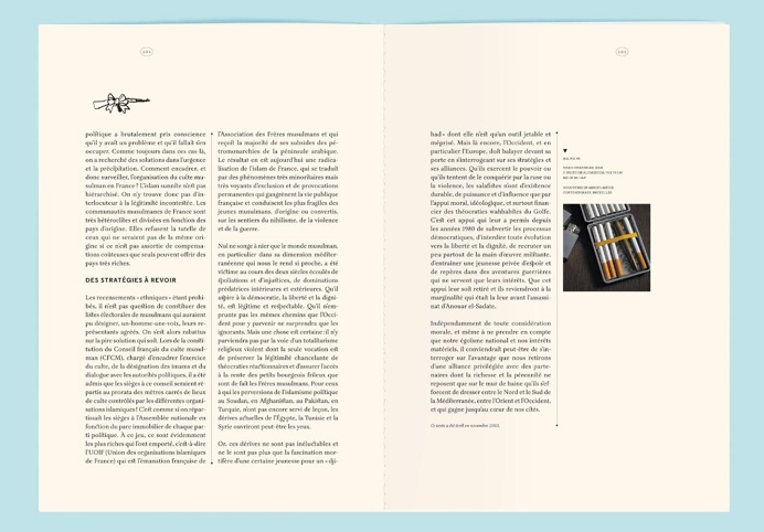Editorial Magazine Layout Page