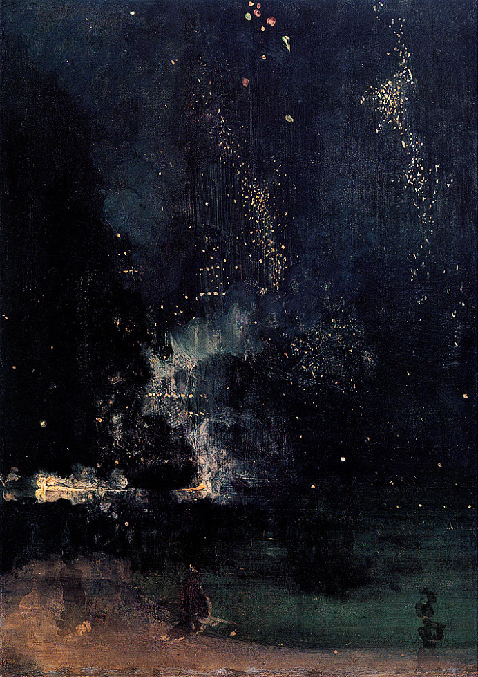 nevver: "Nocturne in Black and Gold: The Falling Rocket, James Whistler "