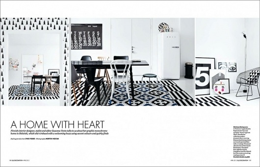 Graphic-ExchanGE - a selection of graphic projects #home #layout #white #black